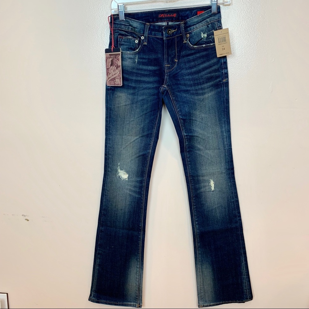 Cult Of Individuality Vixen Curvy Bootcut Jeans